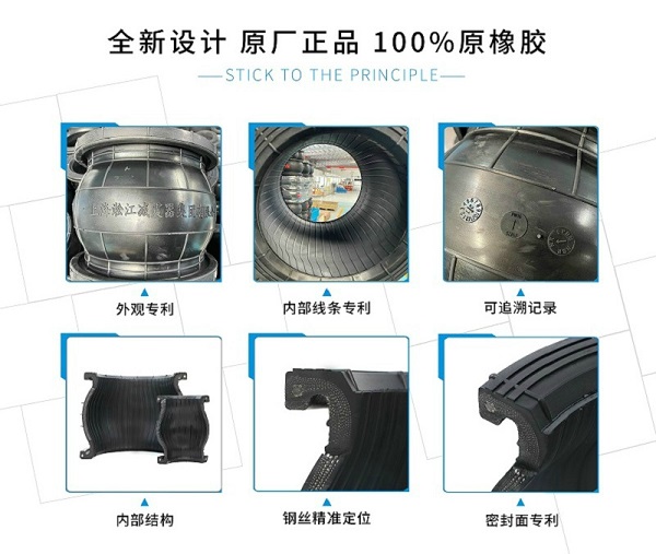 25kg日标法兰橡胶软接头匹配相对应的型号